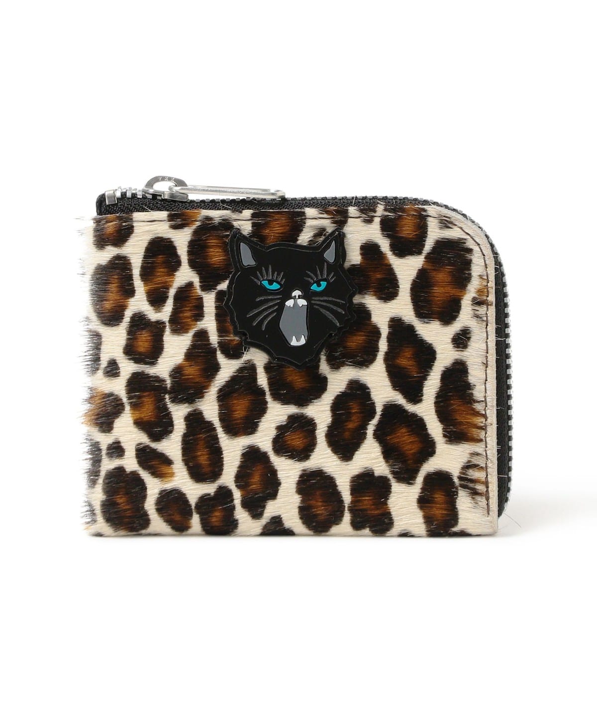 guriguri グリグリ / レオ ハラコ キャット ウォレット 財布・小物 WOMEN BROWN ONE SIZE guriguri グリグリ / レオ ハラコ キャット ウォレット 財布・小物 WOMEN BROWN ONE SIZE