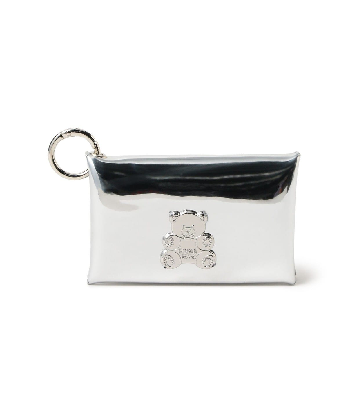 guriguri グリグリ / ベア カード ケース 財布・小物 WOMEN SILVER ONE SIZE guriguri グリグリ / ベア カード ケース 財布・小物 WOMEN SILVER ONE SIZE