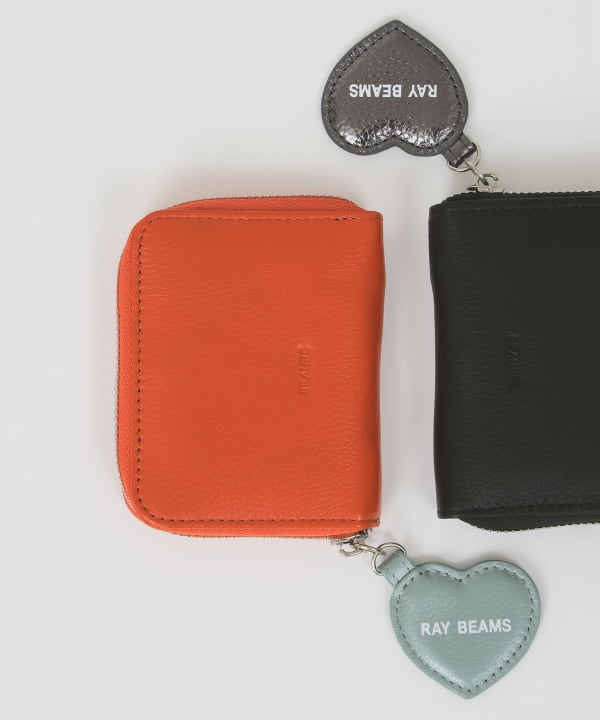 【別注】BEAURE / ジップ ウォレット ORANGE