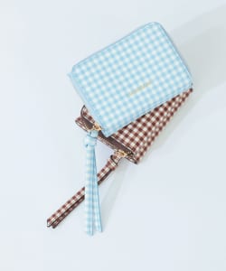 【+10%ポイントUP】【WEB限定】Hashibami / ギンガムチェック ウォレット