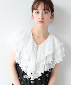 ▲○FUMIE=TANAKA × Ray BEAMS / 別注 レース フリル ネックレス