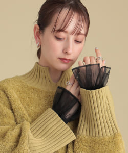 Casselini × Ray BEAMS / 別注 オーガンジー 付け袖
