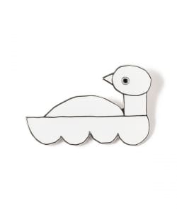 ▲【ショップ限定商品】mina perhonen / sea birds ブローチ