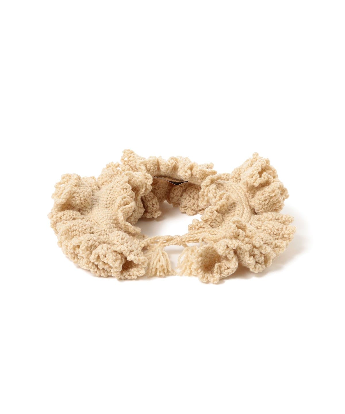 FUMIE＝TANAKA フミエ タナカ / Knit Frill Neck 財布・小物 WOMEN WHITE ONE SIZE