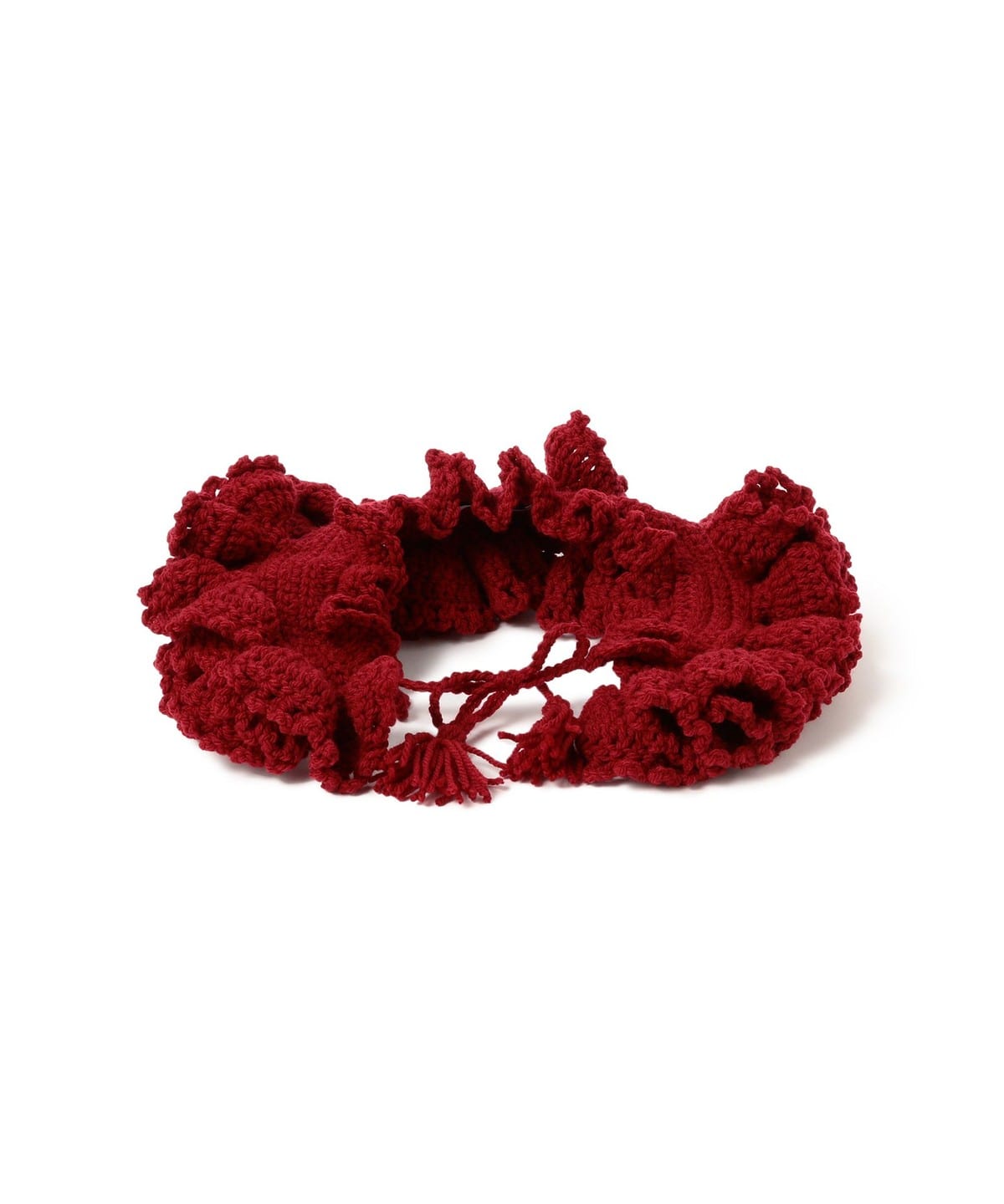 FUMIE＝TANAKA フミエ タナカ / Knit Frill Neck 財布・小物 WOMEN RED ONE SIZE