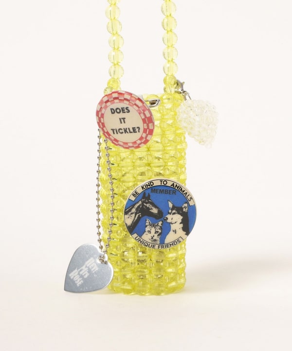 HEY！Mrs ROSE / Beads Lip Necklace