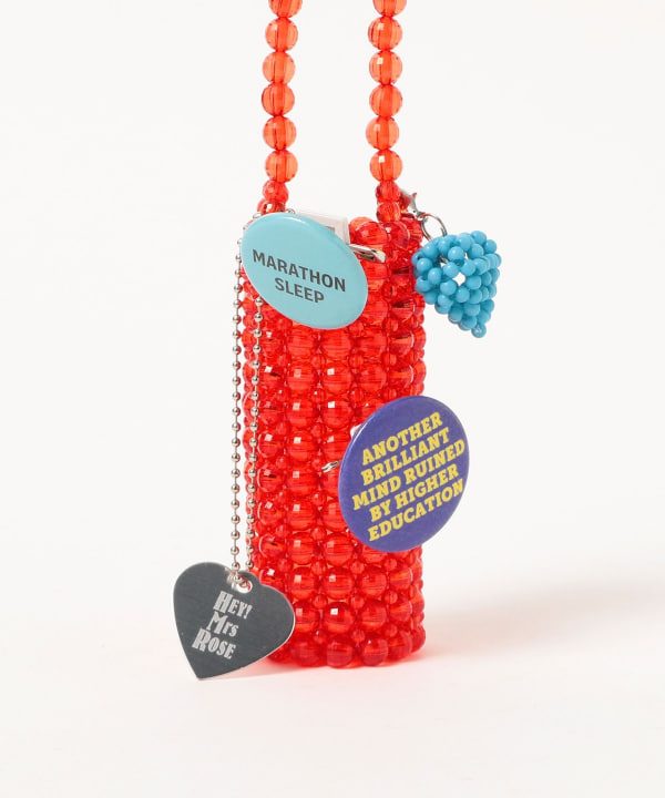 HEY！Mrs ROSE / Beads Lip Necklace