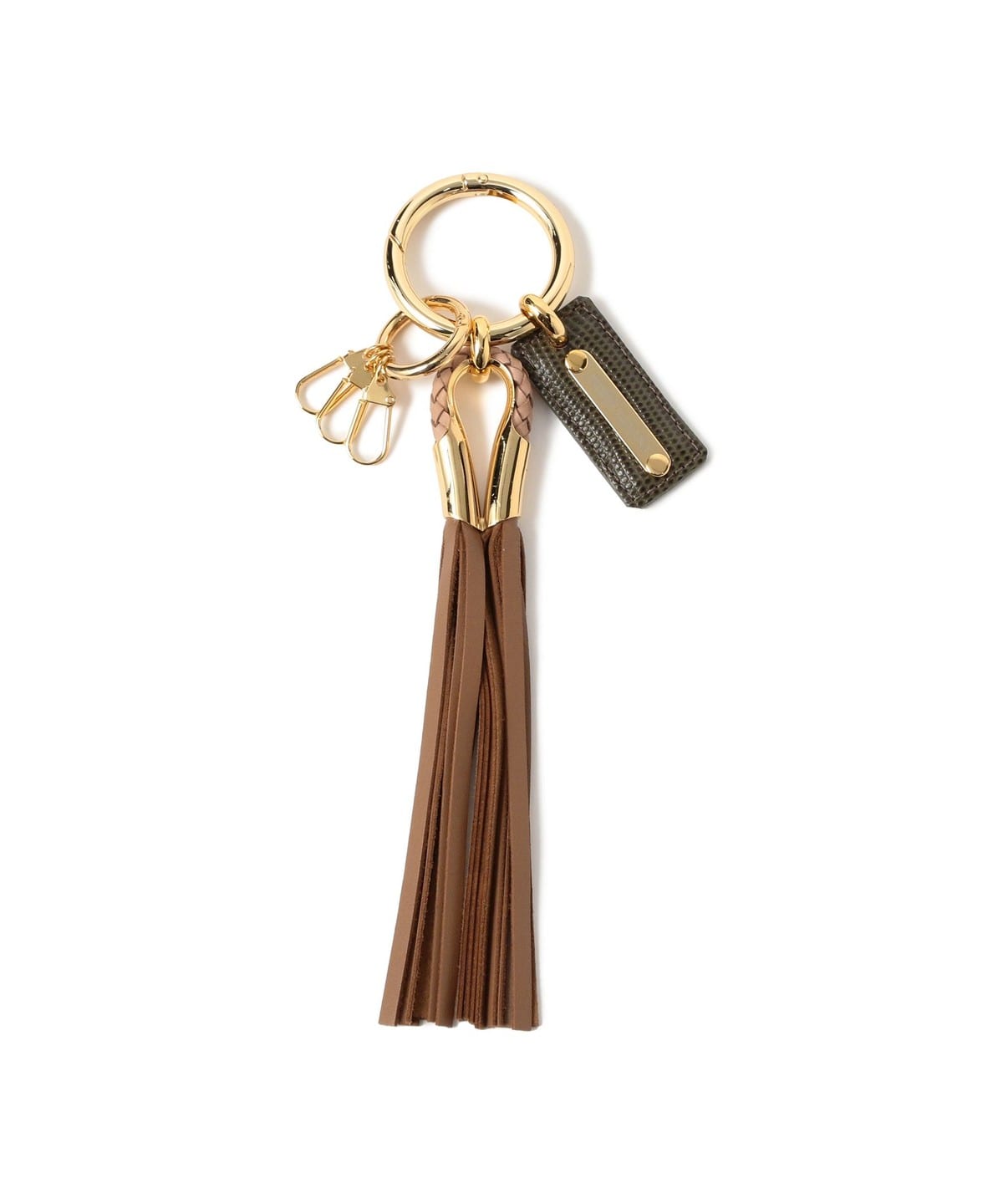 FUMIE TANAKAレザータッセルチャーム Ray BEAMS（レイ ビームス）FUMIE＝TANAKA / Leather Tassel Chain