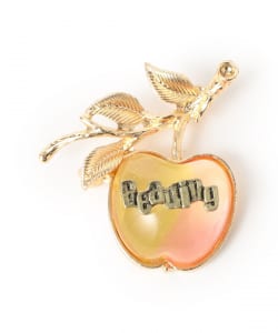 guriguri / アップル ブローチ