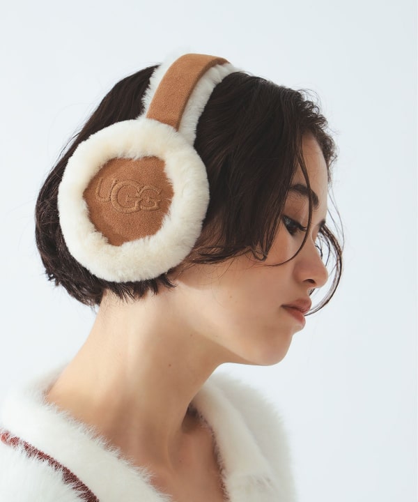 【WEB限定】UGG(R) / W SHEEPSKIN EMBROIDERY EARMUFF