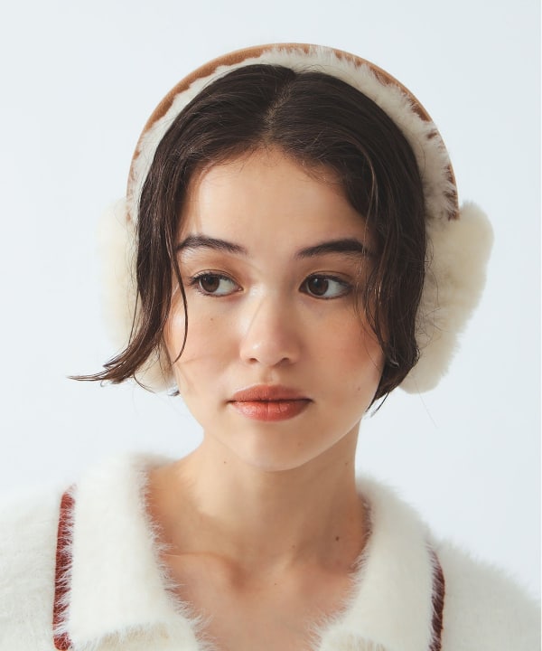 【WEB限定】UGG(R) / W SHEEPSKIN EMBROIDERY EARMUFF