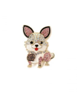 guriguri / DOG BROOCH