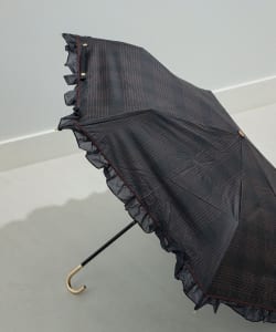 Ray BEAMS / 女裝 荷葉邊 晴雨兩用 摺疊傘