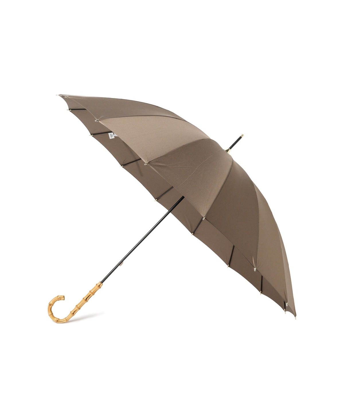 ソリッド バンブー 傘 ファッション雑貨 WOMEN BROWN ONE SIZE ソリッド バンブー 傘 ファッション雑貨 WOMEN BROWN ONE SIZE