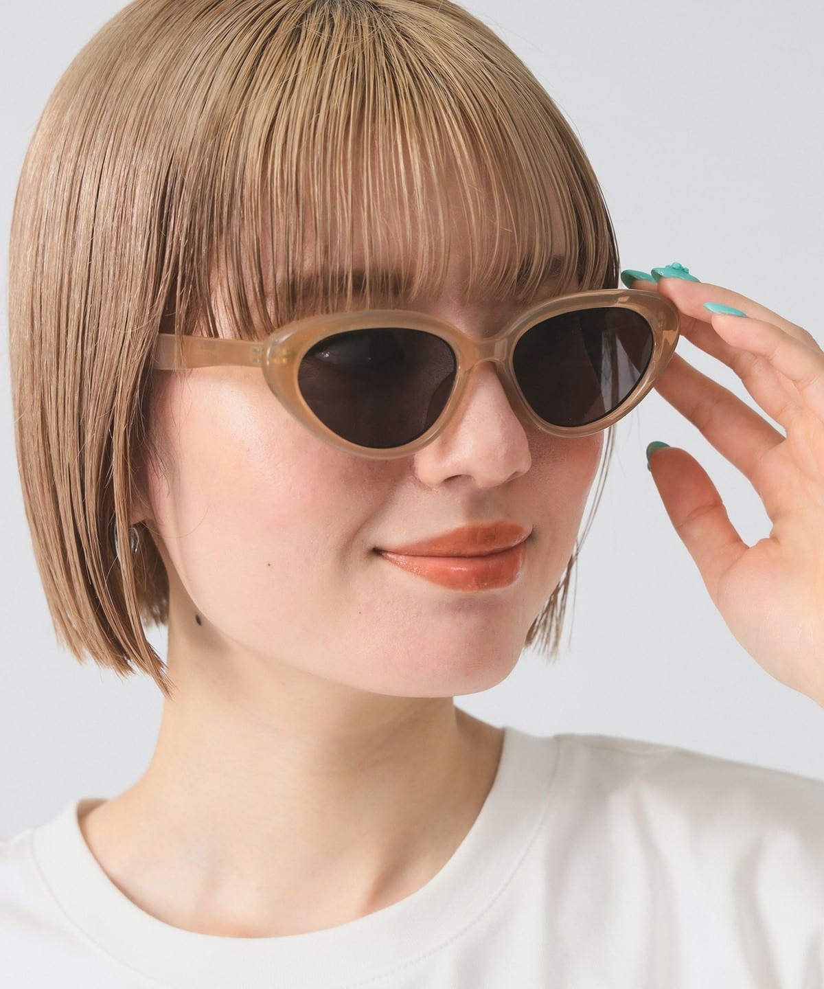 "noeyedia ノーアイディア / サングラス "NE459sn" ファッション雑貨 WOMEN BEIGE ONE SIZE" "noeyedia ノーアイディア / サングラス "NE459sn" ファッション雑貨 WOMEN BEIGE ONE SIZE"