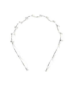▲○SCHO / ARIEL METAL CRYSTAL HAIRBAND