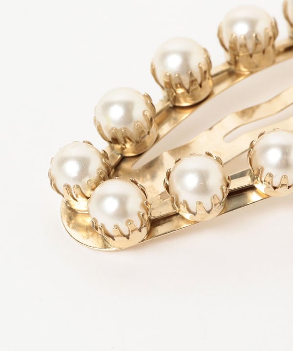 Ray BEAMS（レイ ビームス）○Junco Paris / Pearl Ball Hairpin