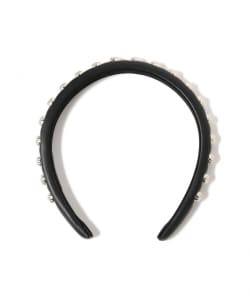 Ray BEAMS（レイ ビームス）○TOGA PULLA / LEATHER HEADBAND 3（ヘア