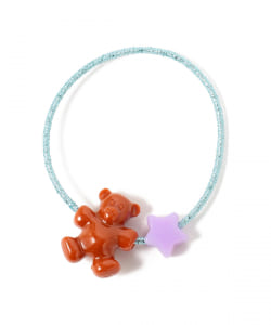 Ray BEAMS / クマ ☆ ラメ ヘアゴム