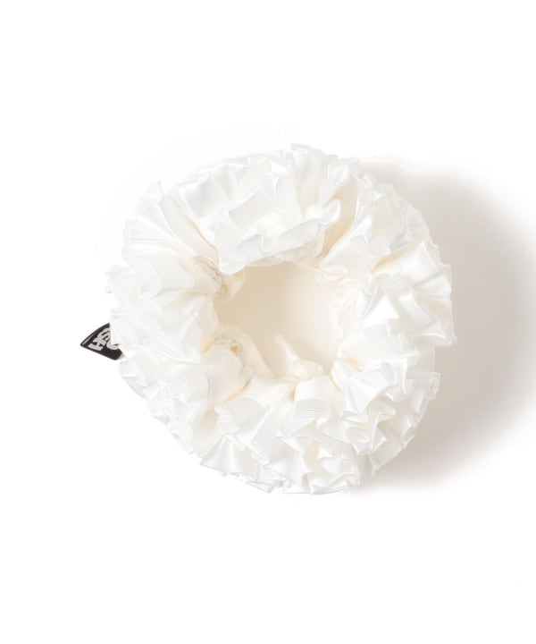 Good Squish フリルヘアバンド ホワイト Ray BEAMS（レイ ビームス）GOOD SQUISH / BADLAND（ヘアアクセサリー