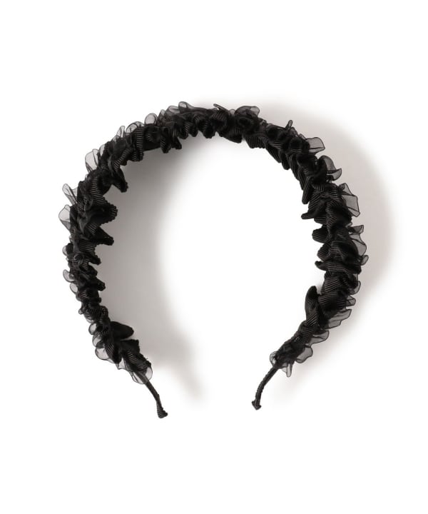 ヘアバンド・実写ストラップ2点セット Jennifer Ouellette ストローブレード ヘアバンド(ブラック