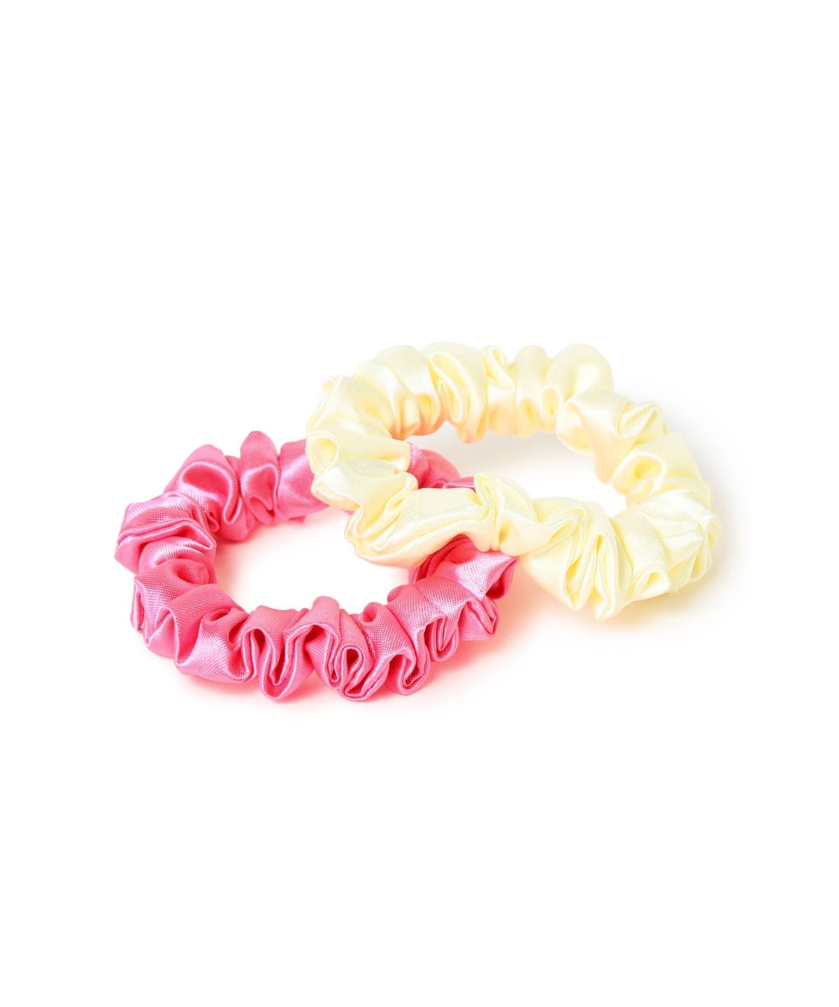 プチ シュシュSET ヘアアクセサリー WOMEN PINK*YELLOW ONE SIZE プチ シュシュSET ヘアアクセサリー WOMEN PINK*YELLOW ONE SIZE