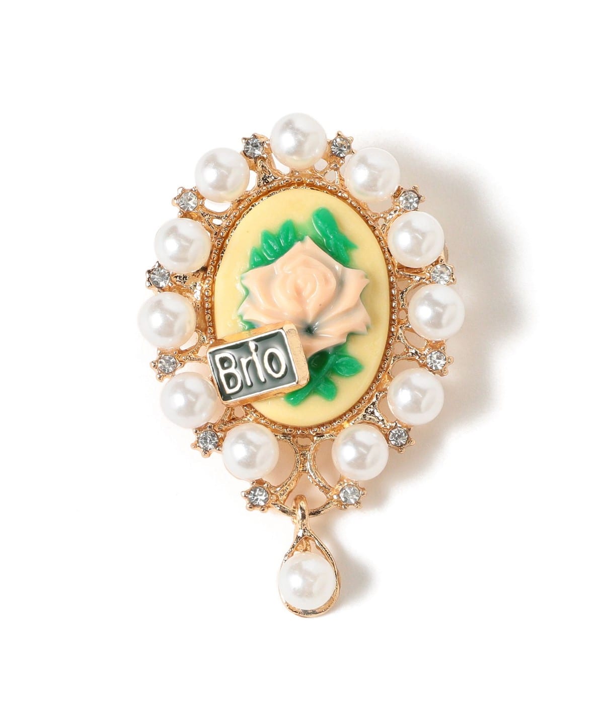 guriguri グリグリ / フラワー パール ブローチ アクセサリー WOMEN WHITE ONE SIZE guriguri グリグリ / フラワー パール ブローチ アクセサリー WOMEN WHITE ONE SIZE