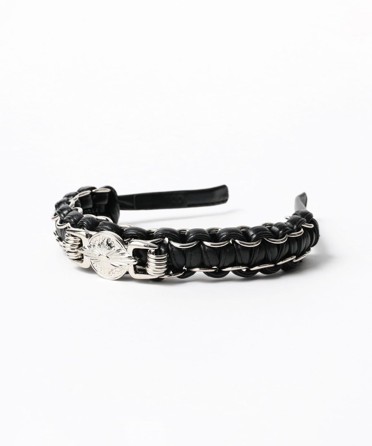 Ray BEAMS（レイ ビームス）TOGA TOO / LEATHER BRAID HEADBAND