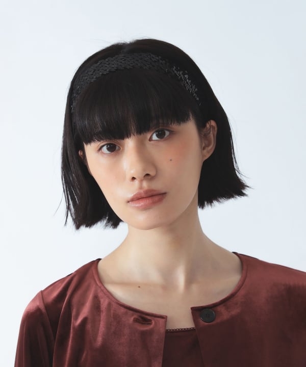 スパンコール ヘアバンド ※画像の商品はサンプルのため、実際の商品と仕様が異なります。