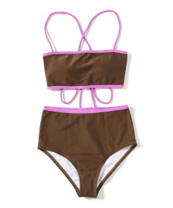 PISCESS / Solid Bandeau Bikini