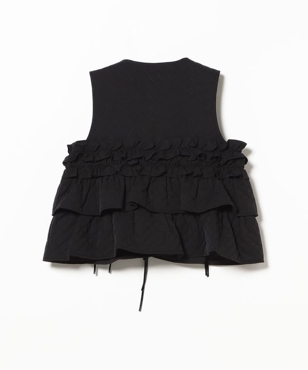 CAROLINA GLASER（カロリナ グレイサー）リボンキルティング ベスト