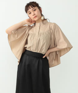 CAROLINA GLASER / ビッグフレア スリーブブラウス