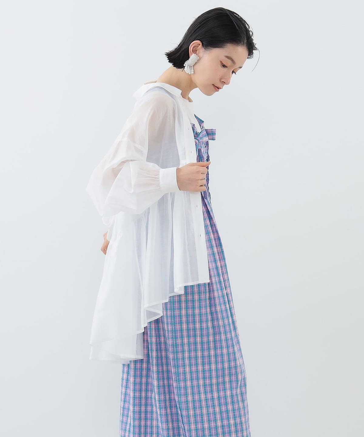 【5/29新規値下げ】ヘムフリル ロングスリーブ ブラウス シャツ・ブラウス WOMEN WHITE ONE SIZE 【5/29新規値下げ】ヘムフリル ロングスリーブ ブラウス シャツ・ブラウス WOMEN WHITE ONE SIZE