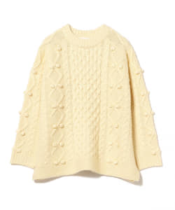 CAROLINA GLASER / ポンポン アランニット