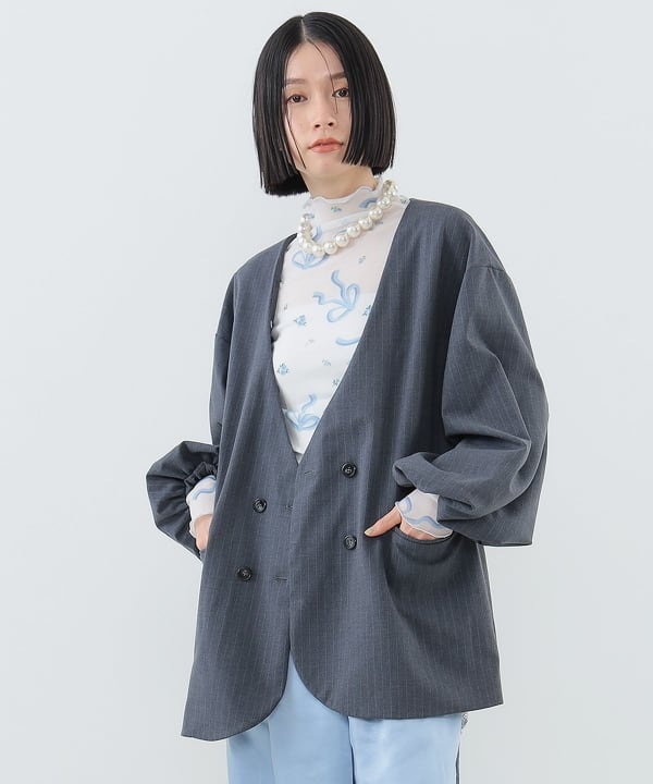 CAROLINA GLASER(カロリナ グレイサー)【4/17新規値下げ】襟 CAROLINA GLASER(カロリナ グレイサー)【4/17新規値下げ】襟