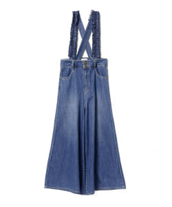 CAROLINA GLASER / 2WAY デニム フリルサロペット