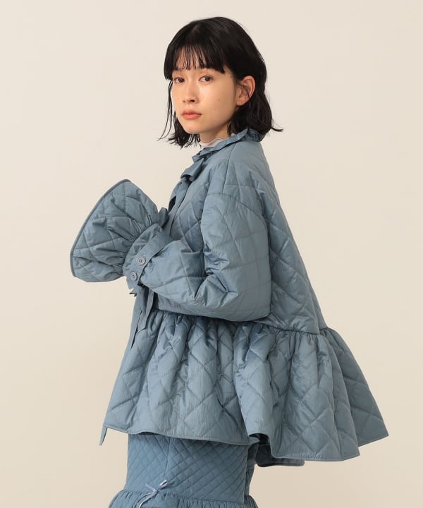 新品/CAROLINA GLASER/フード付きダブルブルゾン CAROLINA GLASER（カロリナ グレイサー）【+15%ポイントUP