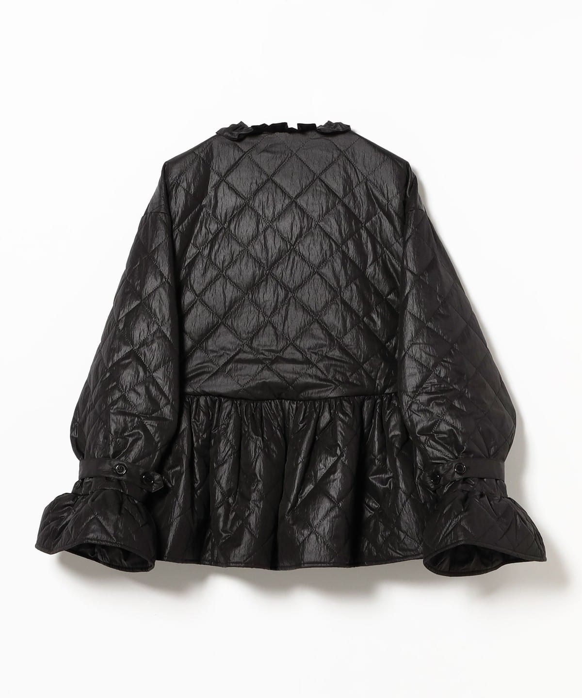 CAROLINA GLASER（カロリナ グレイサー）リボン キルティング ブルゾン