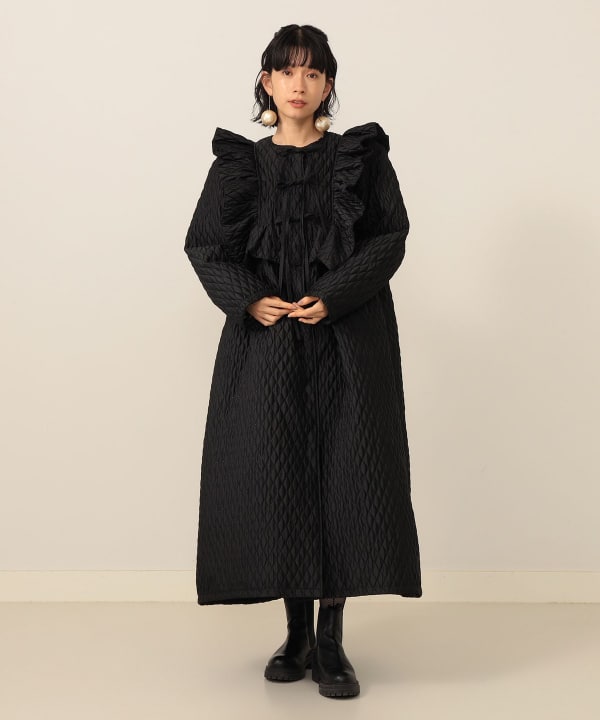 CAROLINA GLASER フリルブルゾン CAROLINA GLASER（カロリナ グレイサー）【+15%ポイントUP
