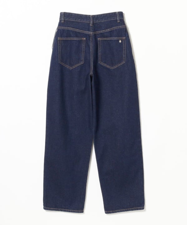 工場直売 CAROLINA GLASER（カロリナ グレイサー）パール デニムパンツ Pants