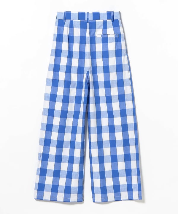 CAROLINA GLASER（カロリナ グレイサー）ギンガムチェック タック