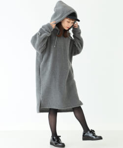 CAROLINA GLASER / ボアパーカ ワンピース