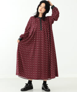 CAROLINA GLASER / オリジナル 小紋プリント ワンピース