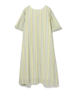 CAROLINA GLASER / マルチストライプ ロング サックワンピース