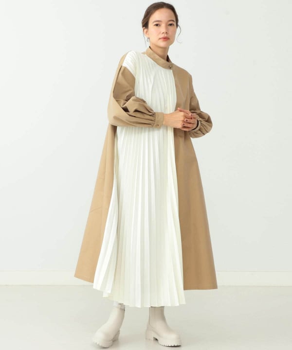 Carolina Glaser カロリナ グレイサー アウトレット Carolina Glaser ロングプリーツ ワンピース ワンピース ワンピース 通販 Beams