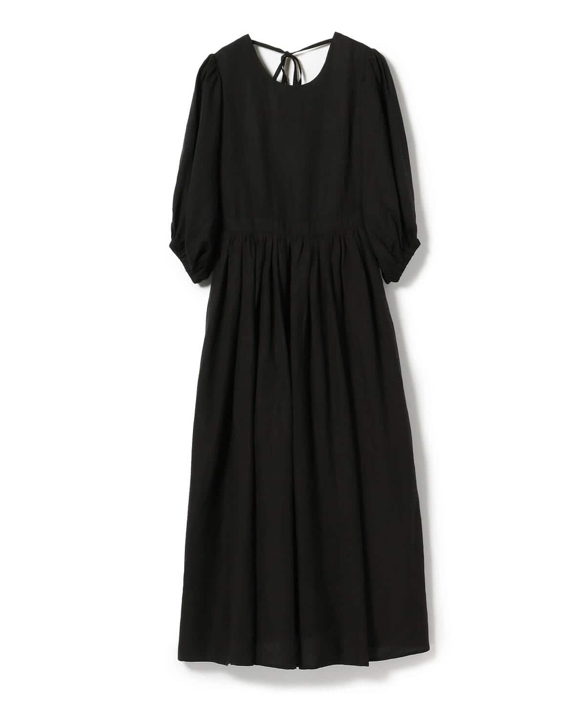 贅沢屋の 予約 Carolina 麻混ワンピース Bsオープン Glaser ワンピース Comisariatolosandes Com