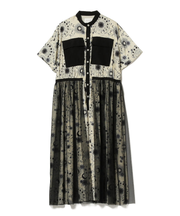 Carolina Glaser カロリナ グレイサー Carolina Glaser オリジナル天文柄プリント ワンピース ワンピース ワンピース 通販 Beams Carolina Glaser カロリナ グレイサー Carolina Glaser オリジナル天文柄プリント ワンピース ワンピース ワンピース 通販 Beams
