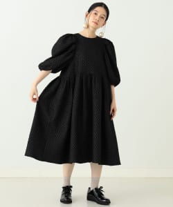 CAROLINA GLASER / ボリュームスリーブ ワンピース