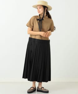 CAROLINA GLASER / 配色タックスカート ワンピース