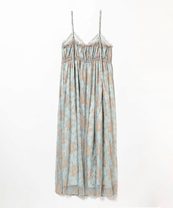 CAROLINA GLASER（カロリナ グレイサー）配色レース キャミソール